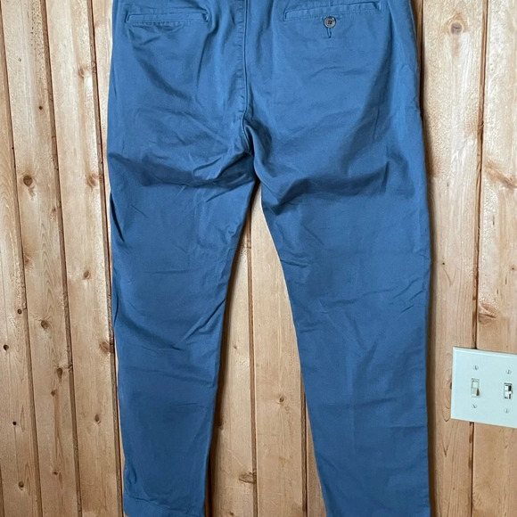 J. Crew Slim Flex Men's Blue Pants 34Wx30L - Picture 4 of 4